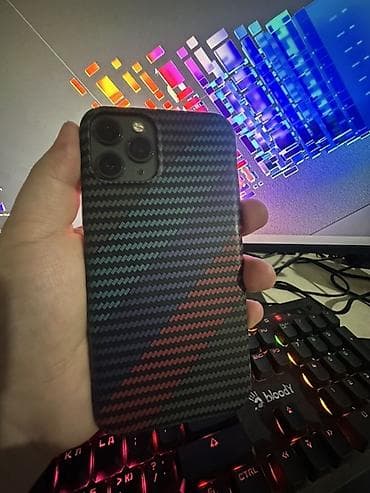 IPhone 11 Pro, Б/у, 64 ГБ, Графит, Чехол, 76 % at lalafo.kg IPhone 11 Pro, Б/у, 64 ГБ, Графит, Чехол, 76 %