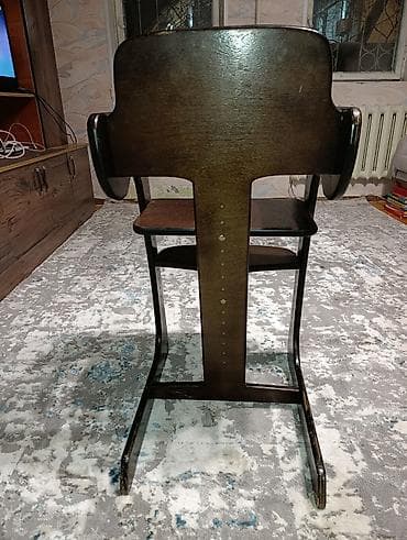 Унаа түрүндөгү керебеттер: Детский стульчик-трансформер из массива/шпонированной фанеры темно lalafo.kg да — 3 Унаа түрүндөгү керебеттер: Детский стульчик-трансформер из массива/шпонированной фанеры темно — 3