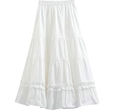 Юбка, Модель юбки: Пышная, Миди, По талии at lalafo.kg Юбка, Модель юбки: Пышная, Миди, По талии