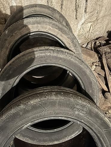 Комплект из 4 летних автомобильных шин. Параметры, видимые на at lalafo.kg Комплект из 4 летних автомобильных шин. Параметры, видимые на