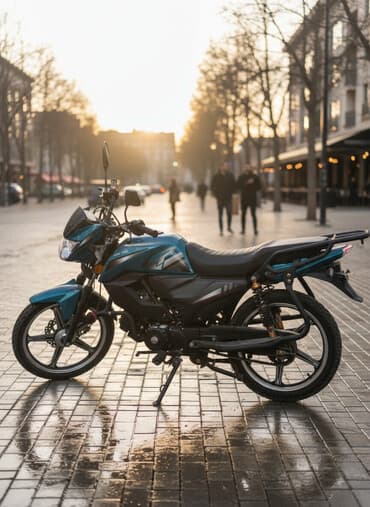 Мотоцикл дорожный 125 куб. Права не нужны at lalafo.kg Мотоцикл дорожный 125 куб. Права не нужны