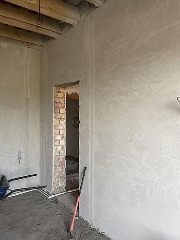 Отделочные работы: Штукатурные работы «под правило» (черновое выравнивание стен) - at lalafo.kg — 4 Отделочные работы: Штукатурные работы «под правило» (черновое выравнивание стен) - — 4