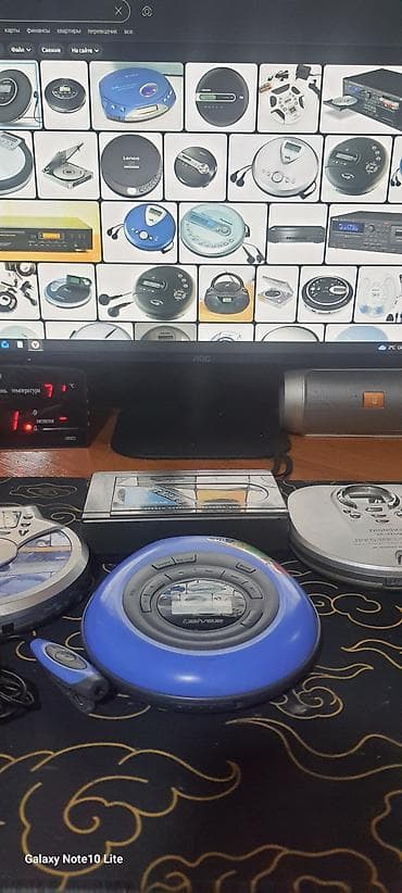 Портативные CD-плееры (дисковые плееры) + кассетная дека at lalafo.kg Портативные CD-плееры (дисковые плееры) + кассетная дека