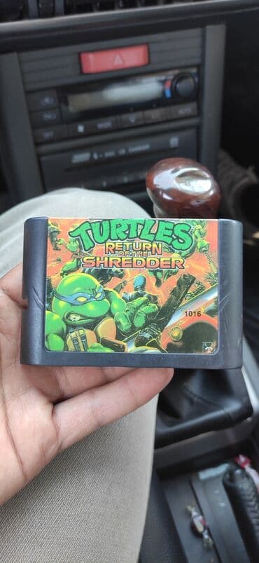 Оригинал черепашки ниндзя от Сега мега драйф. Цена окончательная at lalafo.kg Оригинал черепашки ниндзя от Сега мега драйф. Цена окончательная