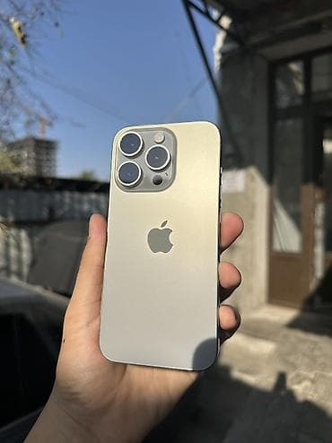 IPhone 15 Pro Все родное Титан В идеальном состоянии Память-128 Гб at lalafo.kg IPhone 15 Pro Все родное Титан В идеальном состоянии Память-128 Гб