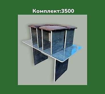 Кухонный стол и стул, Новый, Платная доставка, цвет - Бежевый at lalafo.kg Кухонный стол и стул, Новый, Платная доставка, цвет - Бежевый