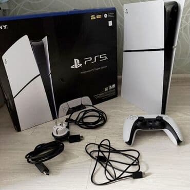 Sony PlayStation 5 Digital Edition б.у - Встроенная память: 1000гб - at lalafo.kg Sony PlayStation 5 Digital Edition б.у - Встроенная память: 1000гб -