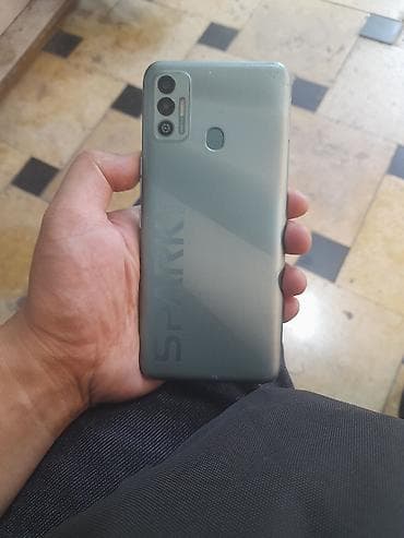 Смартфон Tecno Spark 7 (модель KF6n) Характеристики: - Экран 6.52" с lalafo.kg да Смартфон Tecno Spark 7 (модель KF6n) Характеристики: - Экран 6.52" с