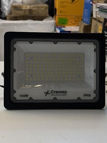 Светодиодный прожектор СТАЛКЕР, 100 Вт, IP66. - Мощность: 100 W at lalafo.kg Светодиодный прожектор СТАЛКЕР, 100 Вт, IP66. - Мощность: 100 W