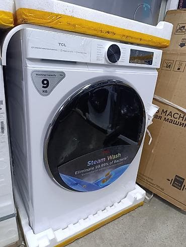 Кир жуучу автомат машина, Жаңы, TCL, 9 кг чейин, Фронталдык, Дүңүнөн lalafo.kg да — 4 Кир жуучу автомат машина, Жаңы, TCL, 9 кг чейин, Фронталдык, Дүңүнөн — 4