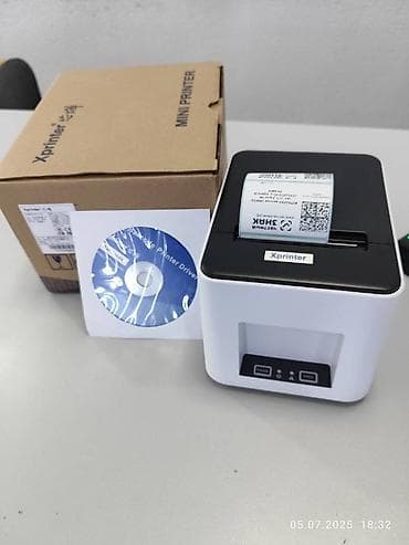 Принтер этикеток и чеков Xprinter XP-T361U 20-80mm receipt & label at lalafo.kg Принтер этикеток и чеков Xprinter XP-T361U 20-80mm receipt & label
