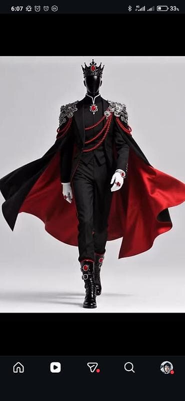 Карнавальный костюм, Исторический, Король at lalafo.kg Карнавальный костюм, Исторический, Король