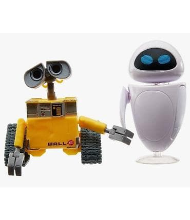 Валл-И и Ева фигурки Валл-И и Ева Wall-E фигурка:Рaзмeр: 6 cм и 10 lalafo.kg да Валл-И и Ева фигурки Валл-И и Ева Wall-E фигурка:Рaзмeр: 6 cм и 10