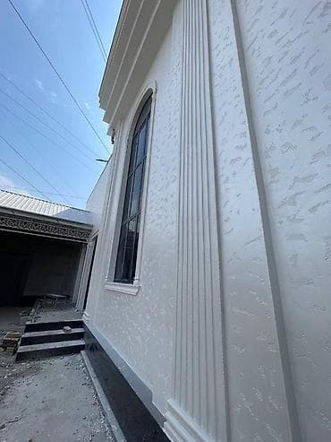 Декоративная штукатурка фасадов «короед»/«шуба». Профессиональное at lalafo.kg Декоративная штукатурка фасадов «короед»/«шуба». Профессиональное