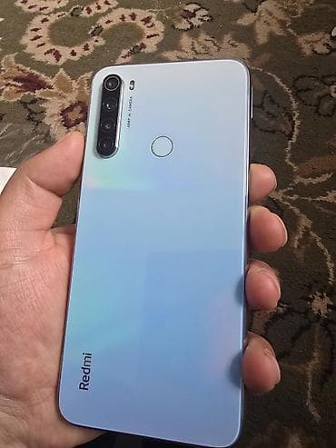 Redmi, Redmi Note 8, Б/у, 32 ГБ, цвет - Голубой, 2 SIM at lalafo.kg Redmi, Redmi Note 8, Б/у, 32 ГБ, цвет - Голубой, 2 SIM