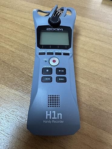 Портативный аудиорекордер Zoom H1n Handy Recorder (серый). Основные at lalafo.kg Портативный аудиорекордер Zoom H1n Handy Recorder (серый). Основные