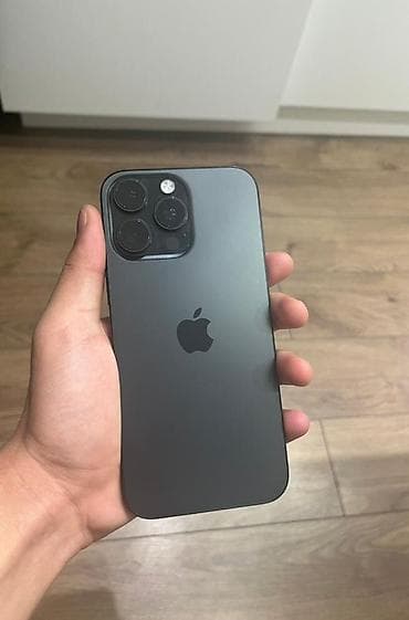 IPhone 16 Pro Max, Б/у, 256 ГБ, Black Titanium, 92 % at lalafo.kg IPhone 16 Pro Max, Б/у, 256 ГБ, Black Titanium, 92 %