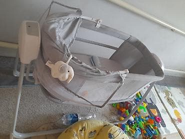 Манеж-кровать, Б/у, Складной, Другой материал at lalafo.kg Манеж-кровать, Б/у, Складной, Другой материал