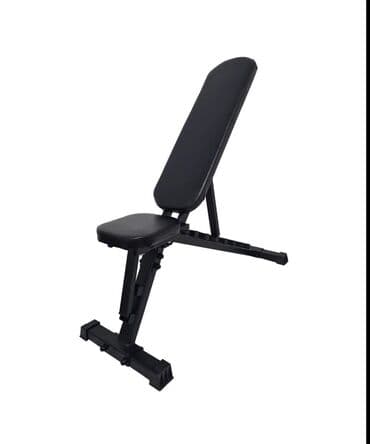 🔥Силовая скамья для жима гантелей/штанги🔥 🔺скамья регулируемая at lalafo.kg 🔥Силовая скамья для жима гантелей/штанги🔥 🔺скамья регулируемая