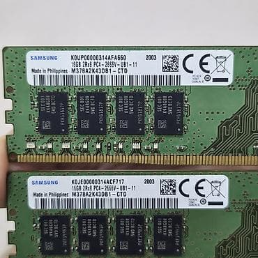 Оперативная память (RAM) для ПК, Новый, Samsung, 32 ГБ, DDR4, 2666 МГц at lalafo.kg — 3 Оперативная память (RAM) для ПК, Новый, Samsung, 32 ГБ, DDR4, 2666 МГц — 3
