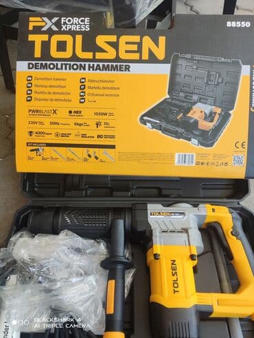 Отбойный молоток. TOLSEN. Оптом и в розницу. Приглашаем к at lalafo.kg Отбойный молоток. TOLSEN. Оптом и в розницу. Приглашаем к