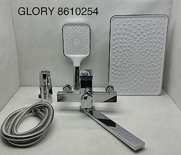 Душ топтомдору: Душевой набор GLORY 8610254 Комплектация: - Смеситель для ванны/душа lalafo.kg да — 1 Душ топтомдору: Душевой набор GLORY 8610254 Комплектация: - Смеситель для ванны/душа — 1