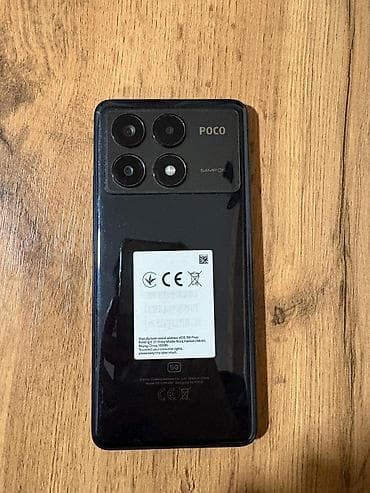 Poco X6 Pro 5G, Б/у, 256 ГБ, цвет - Черный, 2 SIM at lalafo.kg Poco X6 Pro 5G, Б/у, 256 ГБ, цвет - Черный, 2 SIM
