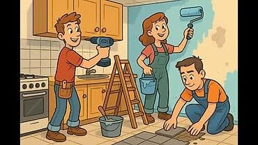 Ремонт- шпаклевка обои покраска жидкие обои, установка сантехники at lalafo.kg Ремонт- шпаклевка обои покраска жидкие обои, установка сантехники