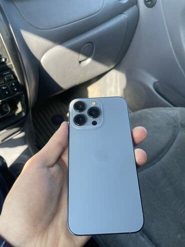 IPhone 13 Pro, Б/у, 128 ГБ, Sierra Blue, 77 % at lalafo.kg IPhone 13 Pro, Б/у, 128 ГБ, Sierra Blue, 77 %