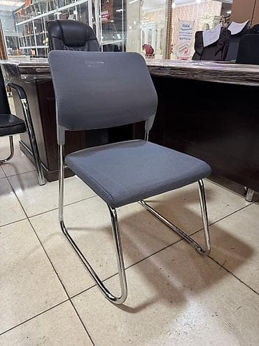 Офис эмереги: Сетчатый стул с хромированными ножками, мягким сиденьем и спинкой из lalafo.kg да — 8 Офис эмереги: Сетчатый стул с хромированными ножками, мягким сиденьем и спинкой из — 8