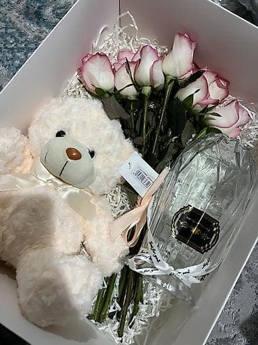 Весь набор 2500сом 🏷️ Подарочный набор в коробке: - 9 нежно‑розовых at lalafo.kg Весь набор 2500сом 🏷️ Подарочный набор в коробке: - 9 нежно‑розовых