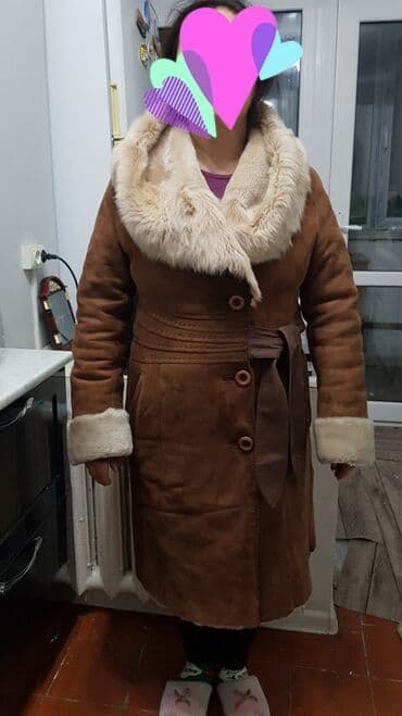Продаю натуральную дублёнку с натуральным мехом. Размер подойдёт 46-48 at lalafo.kg Продаю натуральную дублёнку с натуральным мехом. Размер подойдёт 46-48