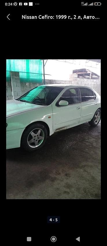 Nissan Cefiro: 1998 г., 2.5 л, Автомат, Бензин, Седан at lalafo.kg Nissan Cefiro: 1998 г., 2.5 л, Автомат, Бензин, Седан