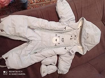 Тёплый детский комбинезон (3–6 месяцев) Уютный и мягкий комбинезон at lalafo.kg Тёплый детский комбинезон (3–6 месяцев) Уютный и мягкий комбинезон