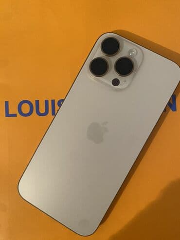 IPhone 16 Pro Max, Б/у, 256 ГБ, Серебристый, Зарядное устройство, 98 % at lalafo.kg IPhone 16 Pro Max, Б/у, 256 ГБ, Серебристый, Зарядное устройство, 98 %