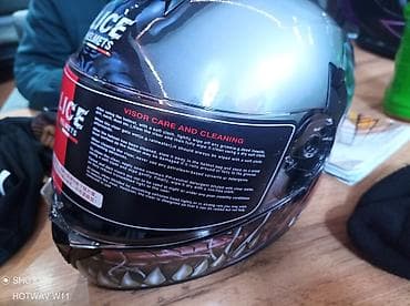 Шлем для мото/скутера LICE Helmets, размер M - Тип: интеграл at lalafo.kg Шлем для мото/скутера LICE Helmets, размер M - Тип: интеграл