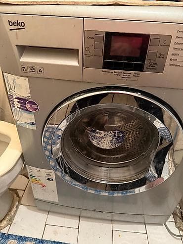 Стиральная машина Beko, фронтальная загрузка. Основные at lalafo.kg Стиральная машина Beko, фронтальная загрузка. Основные