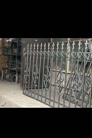 Кованые и сварные металлические заборы, секции и ограждения. - lalafo.kg да — 1 Кованые и сварные металлические заборы, секции и ограждения. - — 1