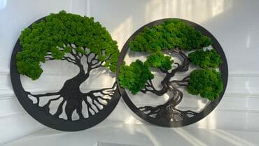Панно «Бонсай» Панно «дерево Жизни» – это уникальный фито-декор из at lalafo.kg Панно «Бонсай» Панно «дерево Жизни» – это уникальный фито-декор из