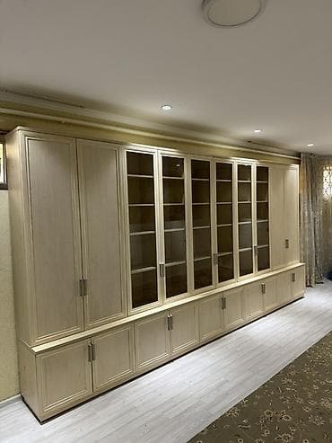 Гарнитур для зала, Шкаф, Дерево, цвет - Бежевый at lalafo.kg Гарнитур для зала, Шкаф, Дерево, цвет - Бежевый