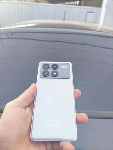 Poco X6 Pro 5G, Б/у, 256 ГБ, цвет - Серебристый at lalafo.kg Poco X6 Pro 5G, Б/у, 256 ГБ, цвет - Серебристый