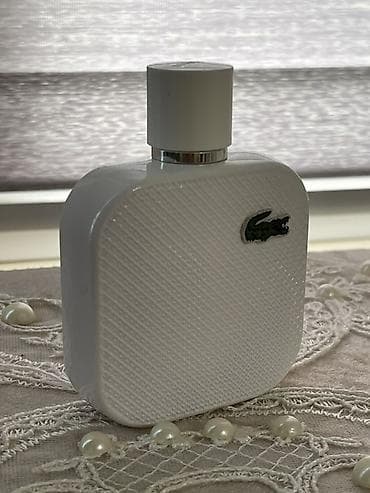 LACOSTE L.12.12 Blanc Eau de Toilette, 100 ml Оригинал, можете lalafo.kg да LACOSTE L.12.12 Blanc Eau de Toilette, 100 ml Оригинал, можете