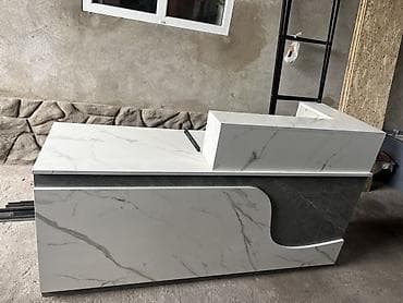 Стойка ресепшн/администраторская стойка в современном стиле. - at lalafo.kg Стойка ресепшн/администраторская стойка в современном стиле. -