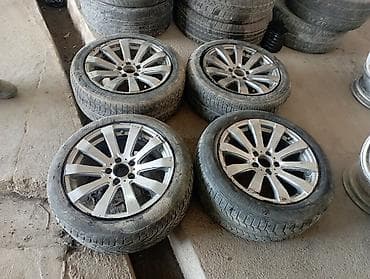 Колеса в сборе 215 / R 17, Лето, Б/у, Комплект, Легковые, Литые, отверстий - 5 at lalafo.kg Колеса в сборе 215 / R 17, Лето, Б/у, Комплект, Легковые, Литые, отверстий - 5