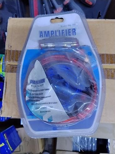 Комплект проводки для автомобильного усилителя DQ-166 (Amplifier at lalafo.kg Комплект проводки для автомобильного усилителя DQ-166 (Amplifier