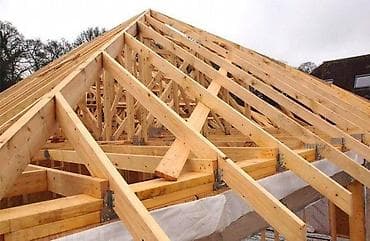 Кровля под ключ. Возведение стропильной системы и монтаж покрытия - at lalafo.kg Кровля под ключ. Возведение стропильной системы и монтаж покрытия -