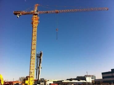 Башенные краны Zoomlion: Высота - 60м, Стрела - 60м, Грузоподъемность at lalafo.kg Башенные краны Zoomlion: Высота - 60м, Стрела - 60м, Грузоподъемность
