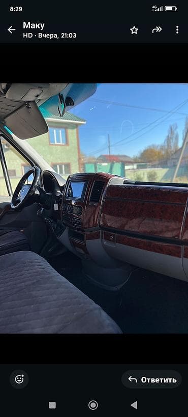 Mercedes-Benz Спринтер: 2008 г., 2.2 л, Механика, Дизель, Бус at lalafo.kg Mercedes-Benz Спринтер: 2008 г., 2.2 л, Механика, Дизель, Бус