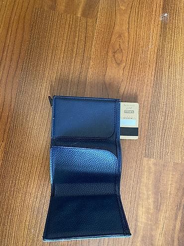 Ключницы: Компактный мужской/универсальный кошелёк из тёмно‑синей фактурной at lalafo.kg — 3 Ключницы: Компактный мужской/универсальный кошелёк из тёмно‑синей фактурной — 3