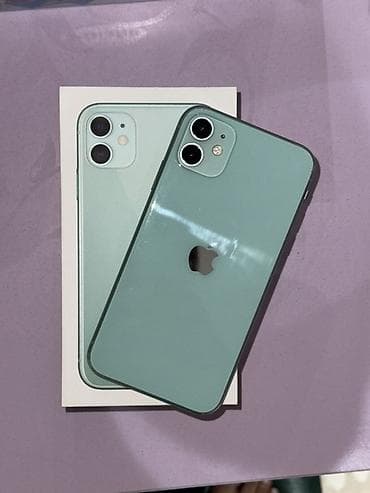 IPhone 11, Б/у, 128 ГБ, Зеленый, Коробка at lalafo.kg IPhone 11, Б/у, 128 ГБ, Зеленый, Коробка